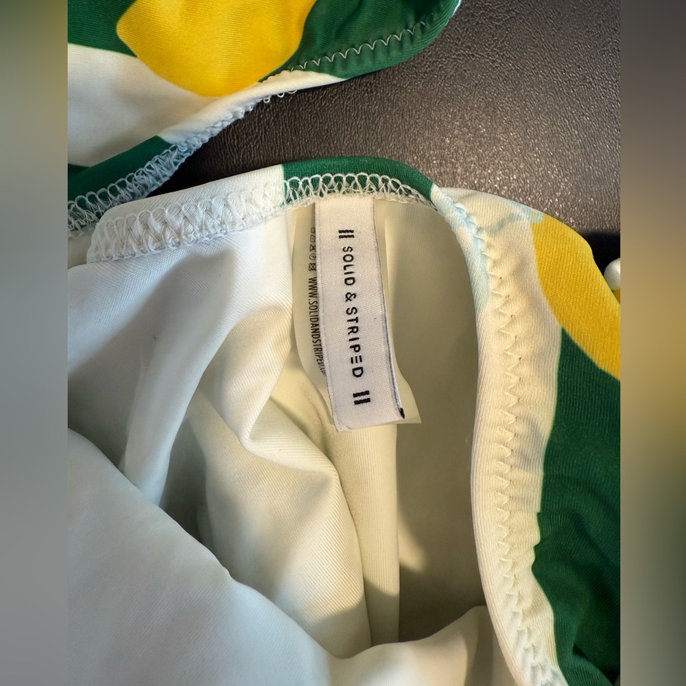 Solid And Striped Lemon One Piece - image 7